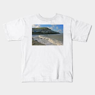 New Quay, Cardiganshire, February 2020 Kids T-Shirt